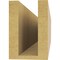 Ekena Millwork 4in. W x 6in. H x 28in. L Asheboro Woodgrain TimberThane Rafter Tail, Primed Tan RFTUR04X06X28ASHRCPR - alternate 2